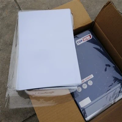 Feuille PVC A4 transparente dure